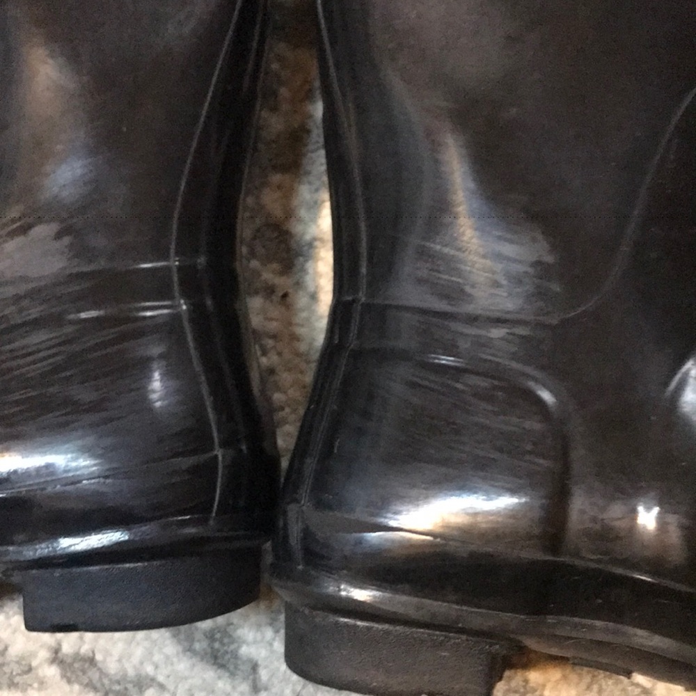 Black Hunter Boots / Rain Boots - Picture 9 of 12